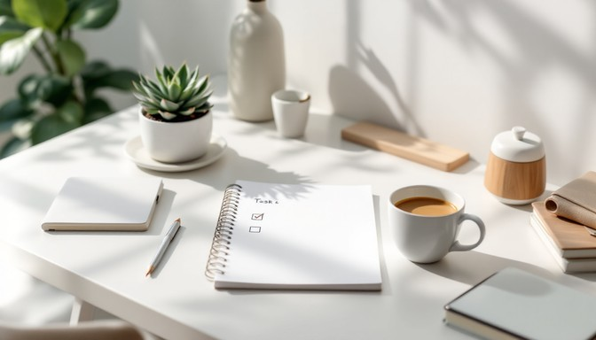 Person taking a short break to stay productive