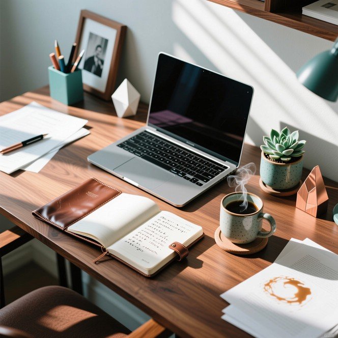 Person planning daily tasks for better productivity