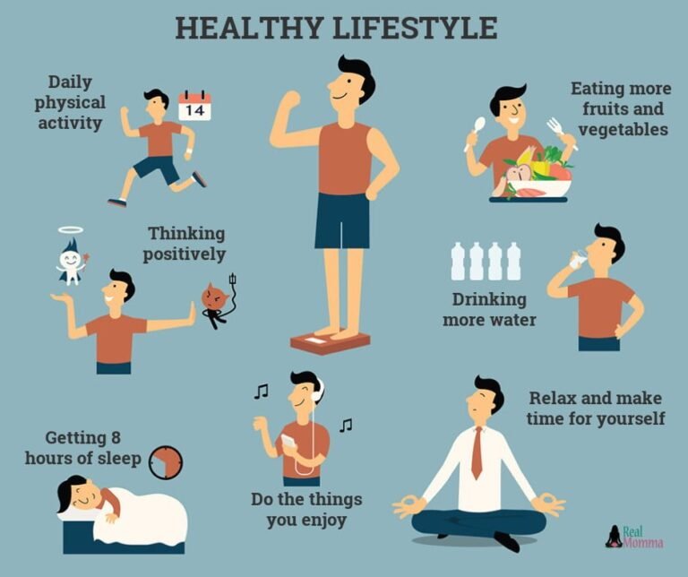 Balanced daily routine for a healthier lifestyle