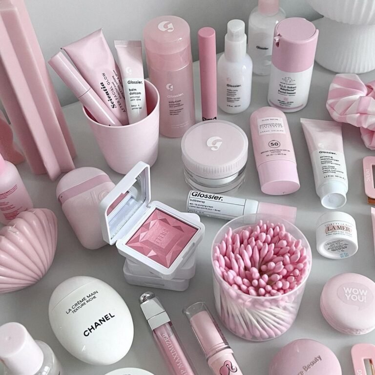 Skincare products including moisturizer and serum for fall routine