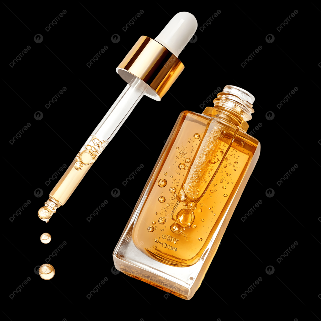 Hydrating serum bottle for fall skincare routine