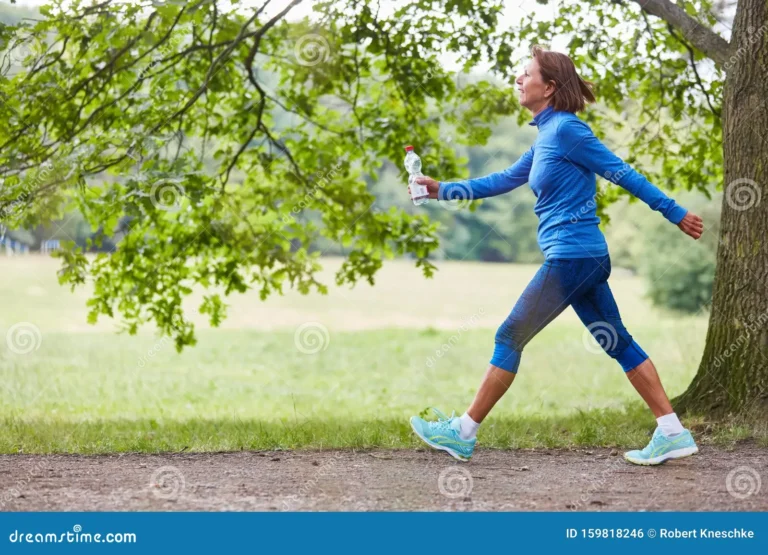 Woman walking outdoors as a simple way to stay active without a gym